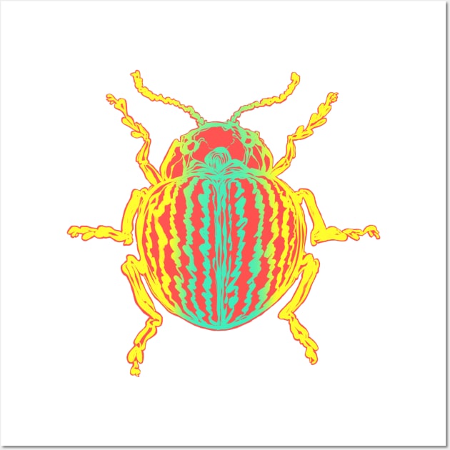 Beetle Wall Art by EricaFeldArt